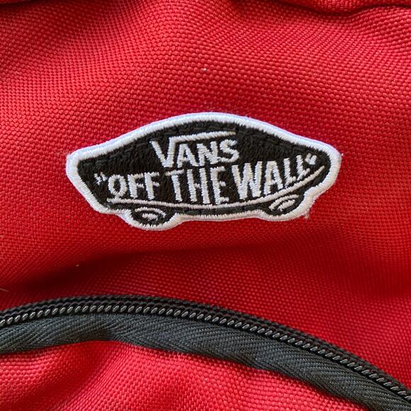 Vans Got This Mini Backpack Red Unisex Y2K Vans Off The Wall Mini Bag 10x7x4 - Picture 5 of 12